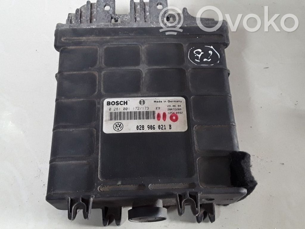 Engine control unit/module   0281001172173,028906021B