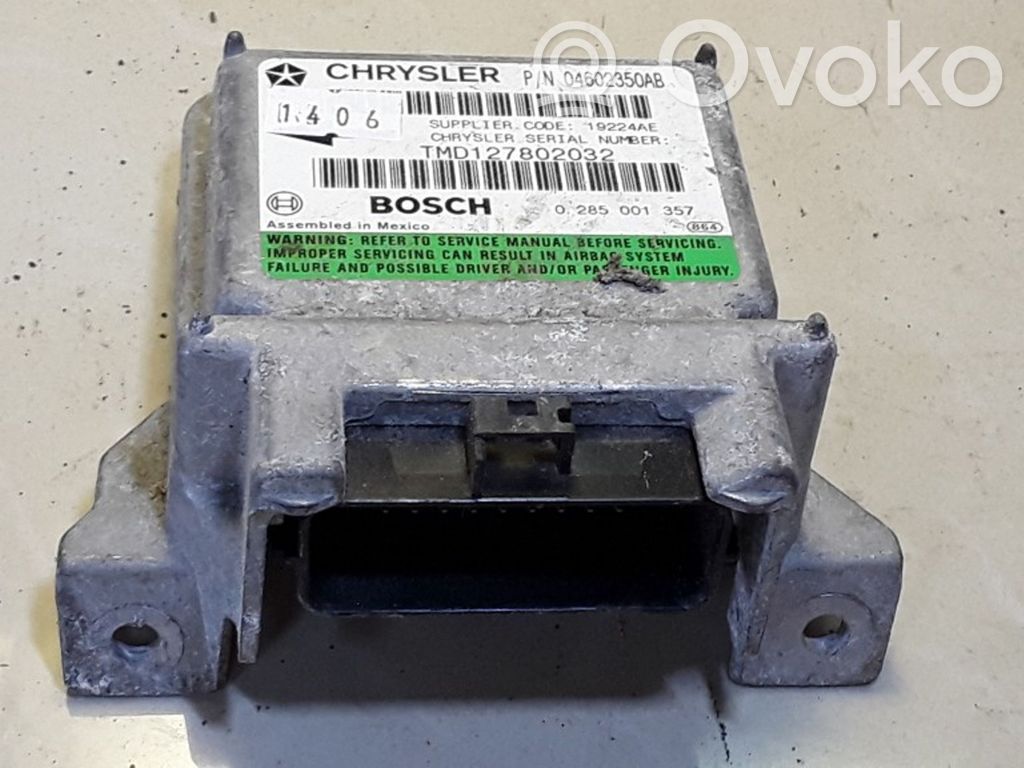 Chrysler 300M Airbag control unit/module 