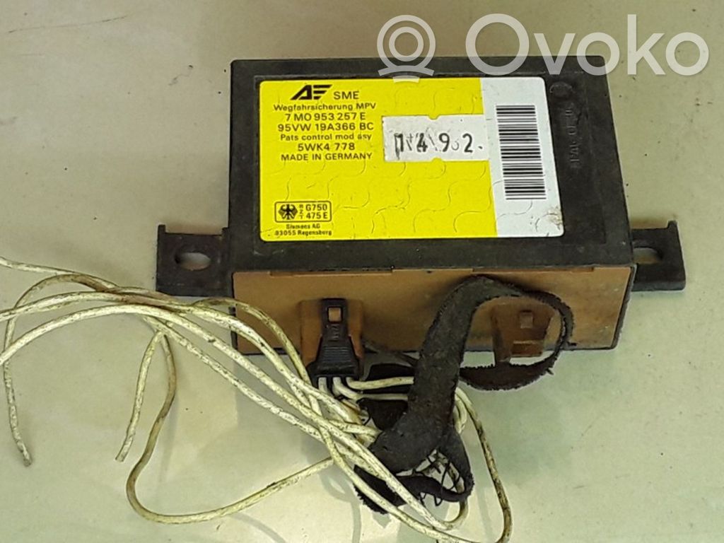 Ford Galaxy Immobilizer control unit/module 