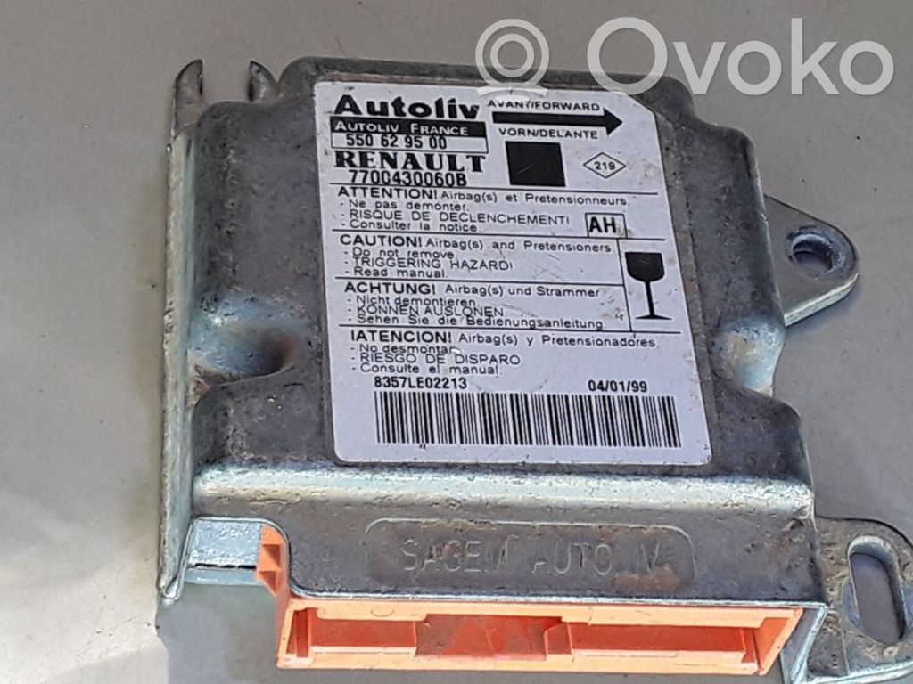 Renault Scenic I Airbag control unit/module 