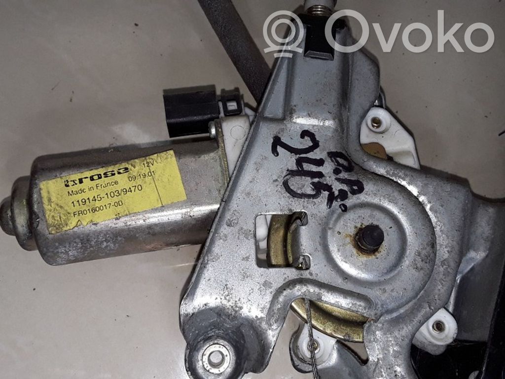 Ford Focus Front door window regulator with motor 