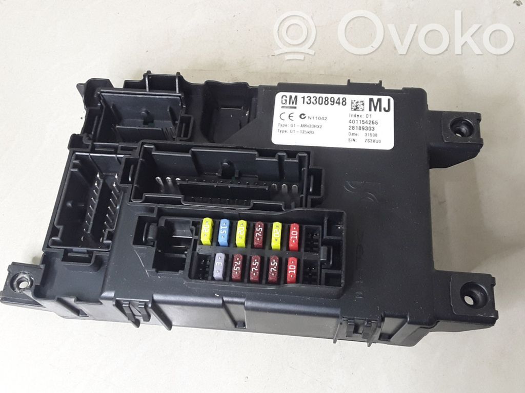 Opel Corsa D Fuse module 