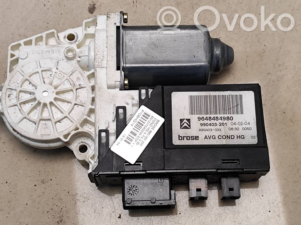 Citroen C5 Front door window regulator motor 