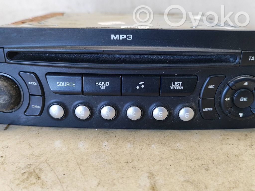 Citroen C3 Panel / Radioodtwarzacz CD/DVD/GPS 