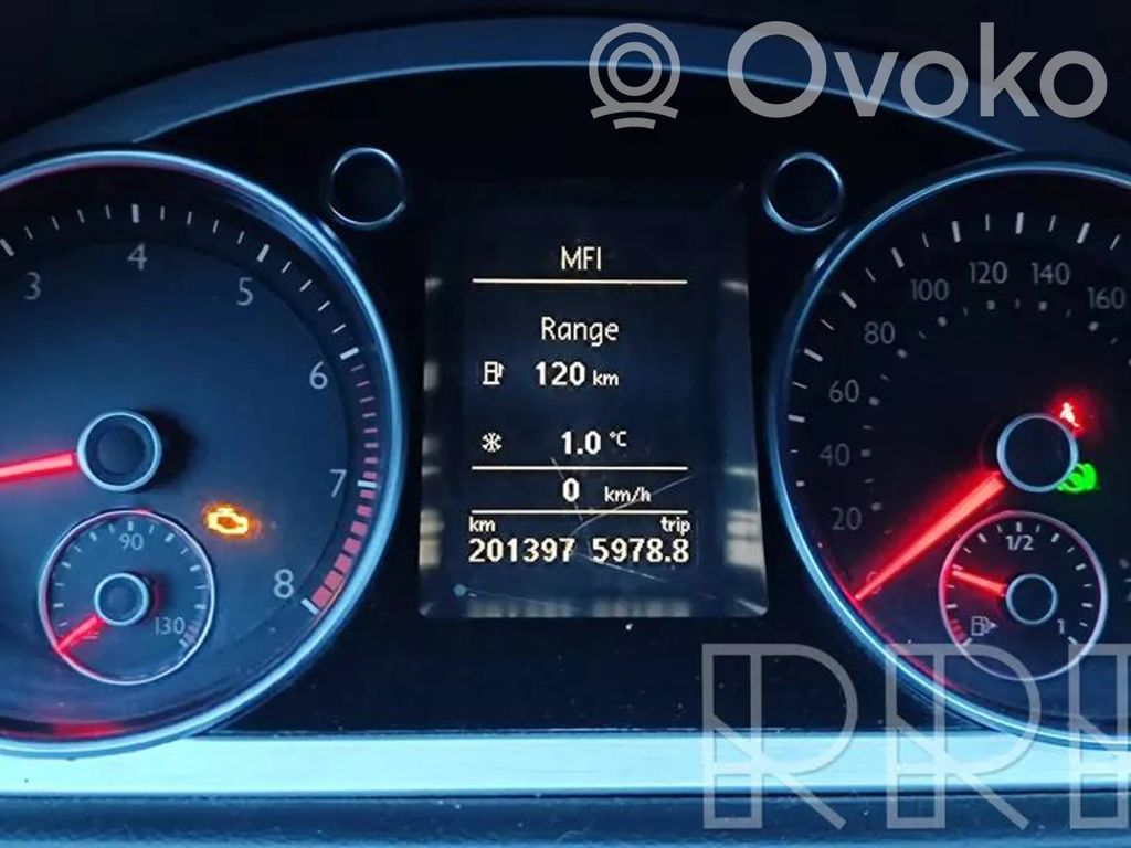 Seat Altea Speedometer (instrument cluster) 