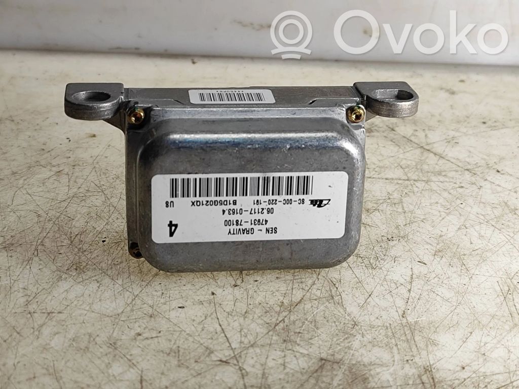 Nissan Murano Z50 ESP acceleration yaw rate sensor 