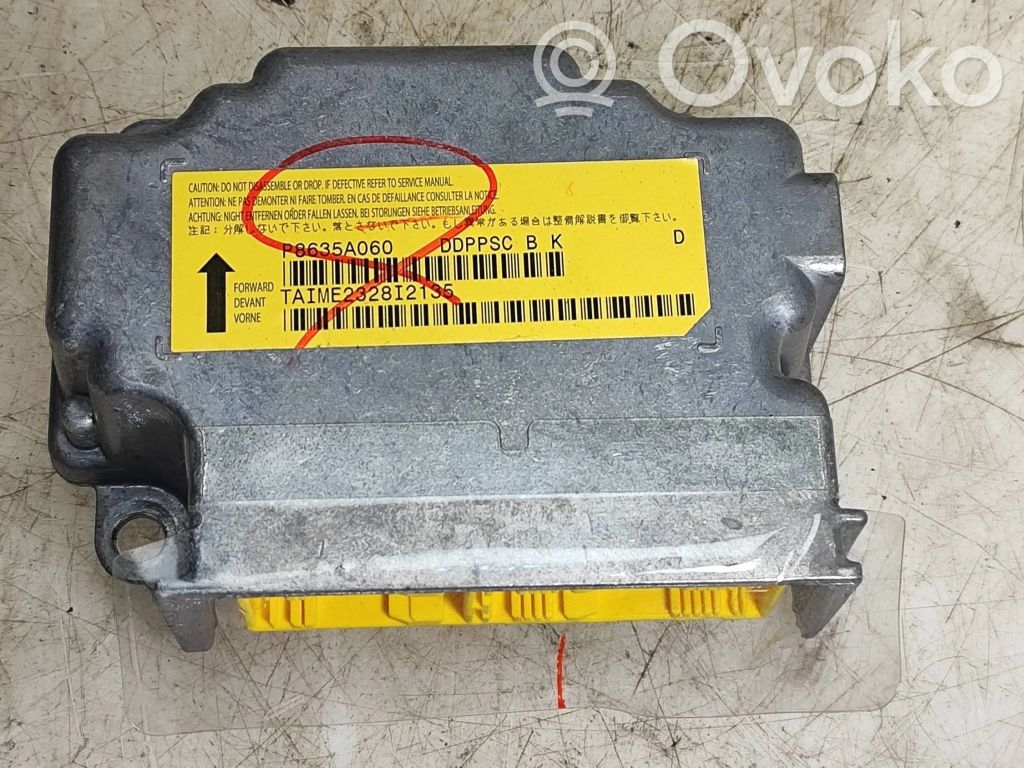 Mitsubishi Lancer VIII Airbag control unit/module 