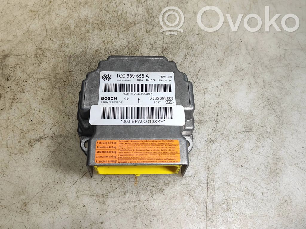 Volkswagen Eos Airbag control unit/module 