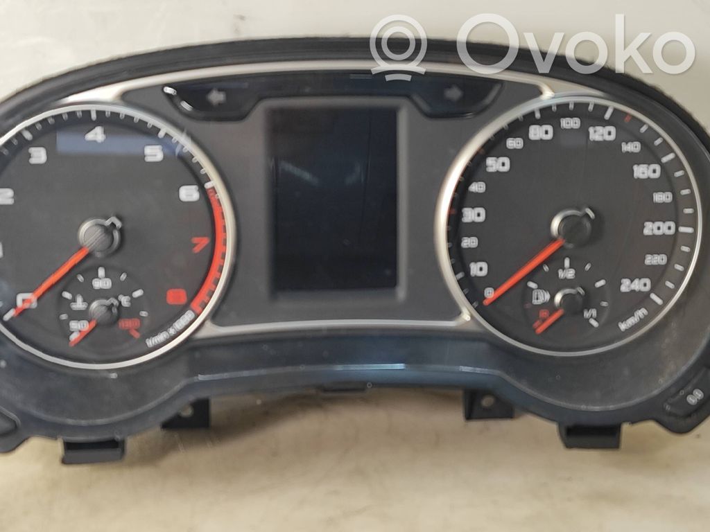 Audi A1 Speedometer (instrument cluster) 