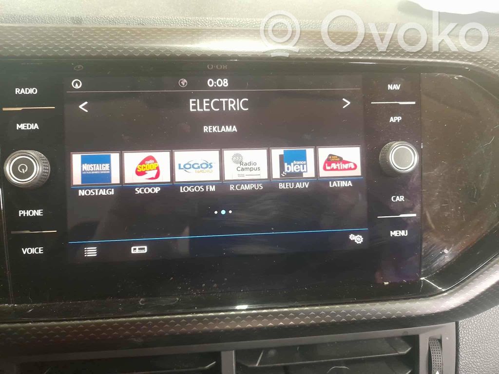 Volkswagen T-Cross Monitor / wyświetlacz / ekran 