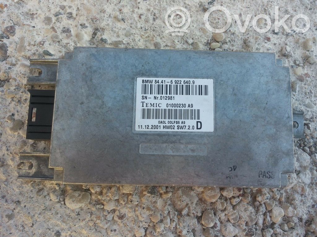 BMW 7 E65 E66 Voice control module 