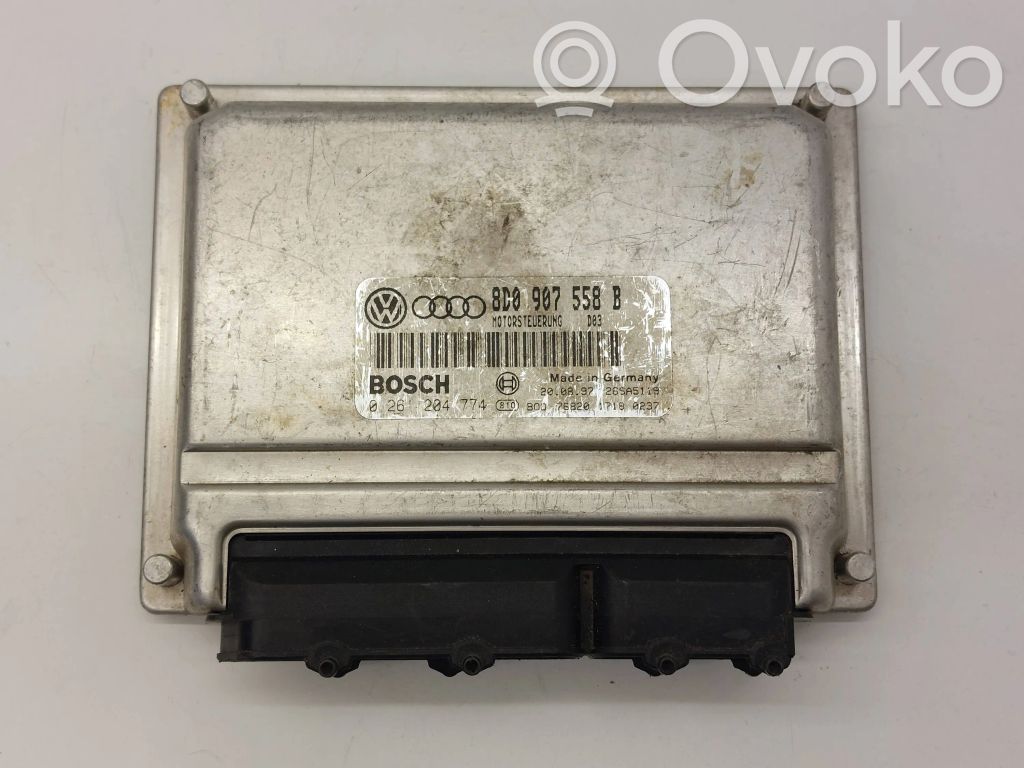 Engine control unit/module   8D0907558B,0261204774,26SA5119