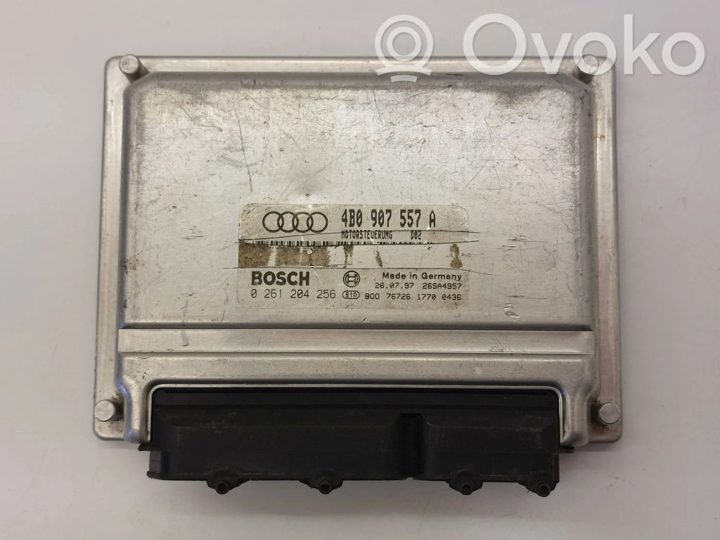 Engine control unit/module   4B0907557A,0261204256,26SA4957