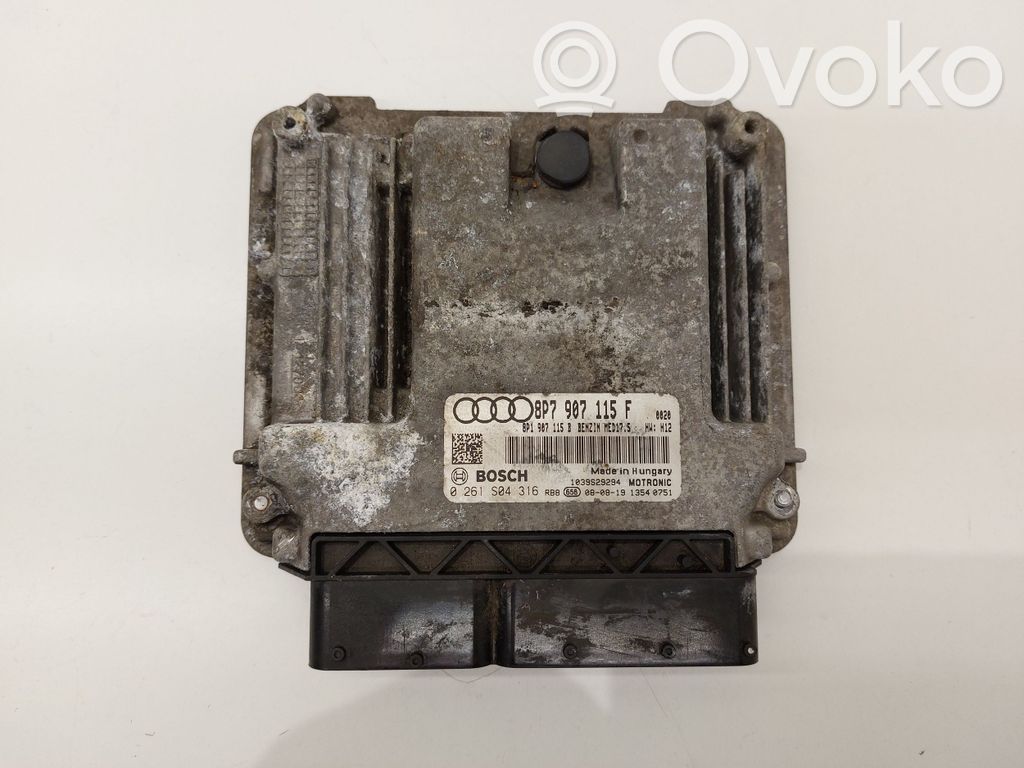Audi A3 S3 8P Engine control unit/module 