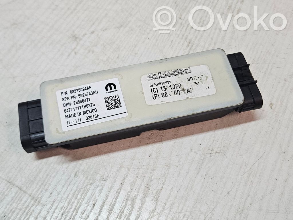 Chrysler Pacifica Sliding door control unit/module 