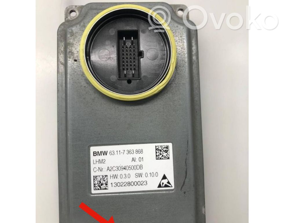 BMW 7 F01 F02 F03 F04 Moduł poziomowanie świateł Xenon 