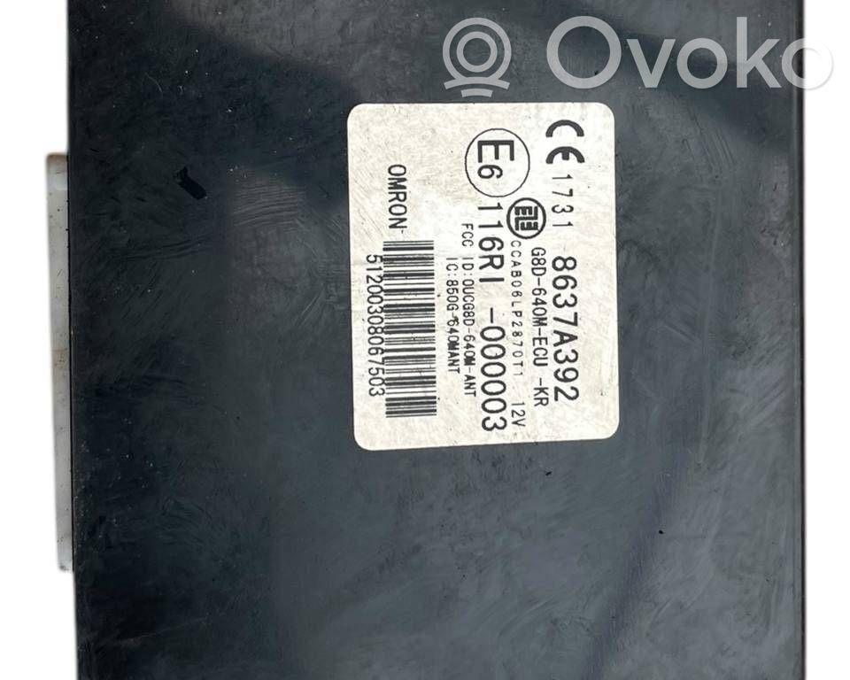 Mitsubishi Lancer Evolution X Keyless (KESSY) go control unit/module 