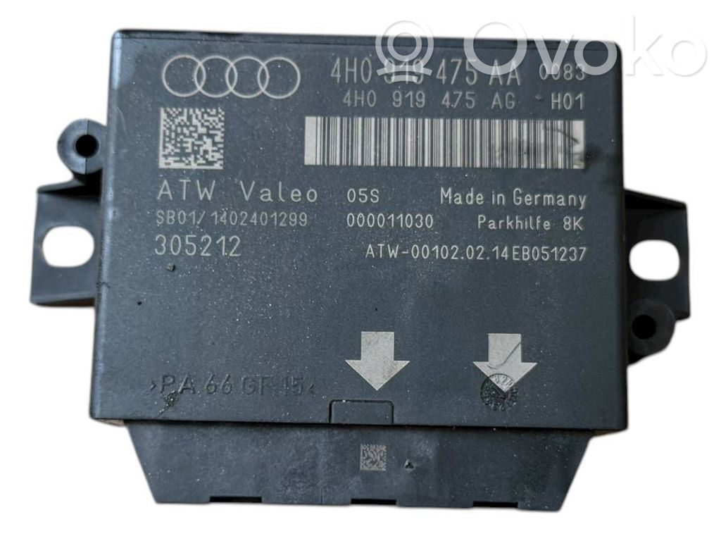 Audi A6 S6 C7 4G Parking PDC control unit/module 
