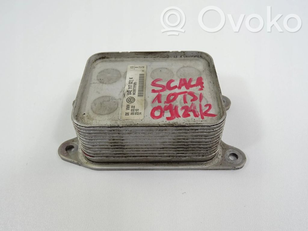 Engine oil radiator   04E