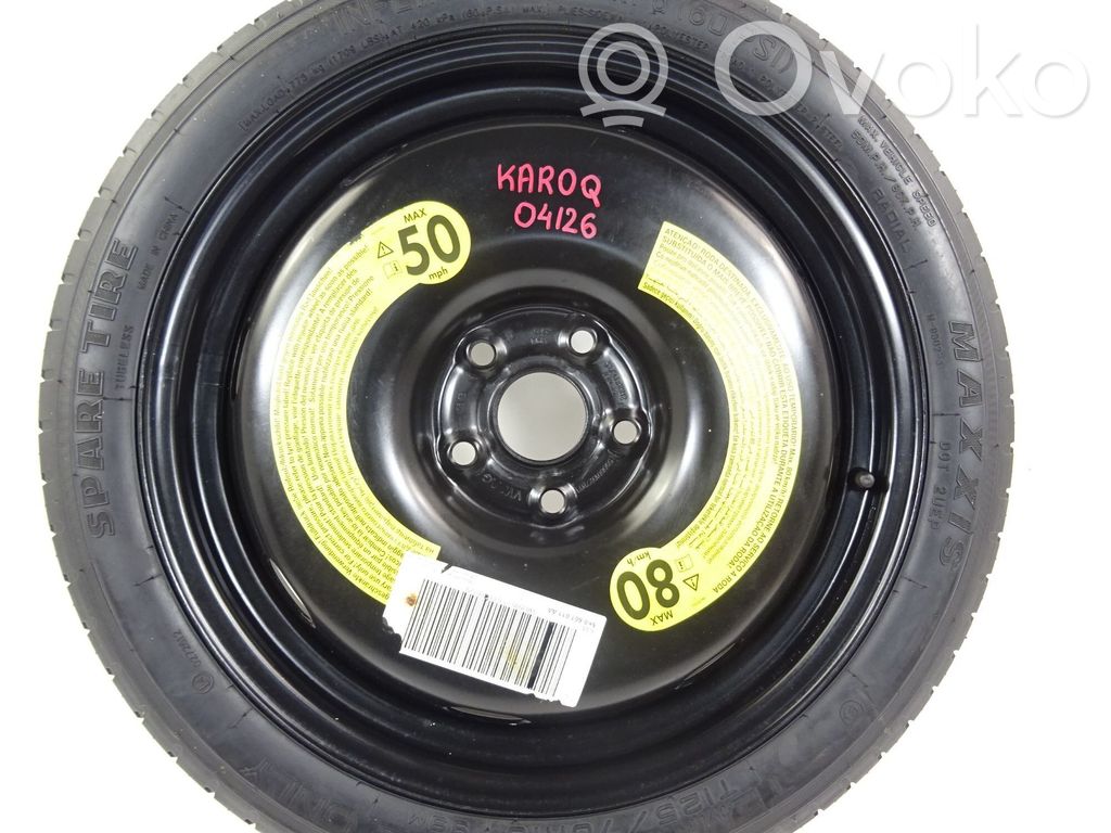 Rueda de repuesto R16   5Q0601027BT