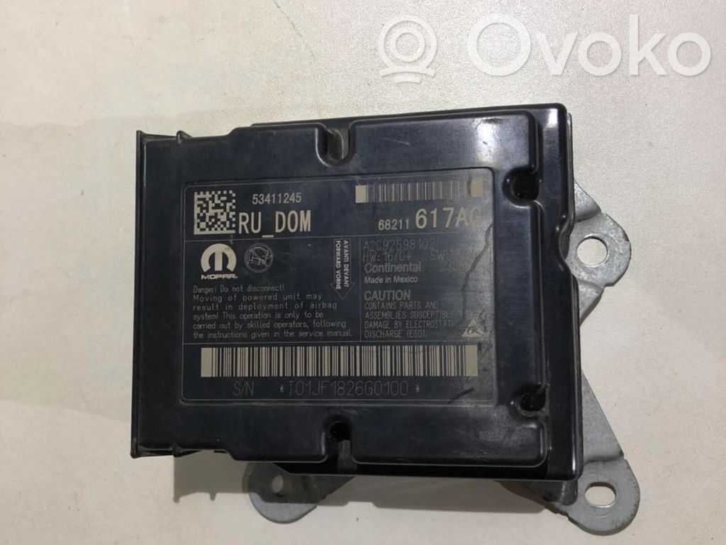 Airbag control unit/module   68211617AG,53411245,A2C92598102