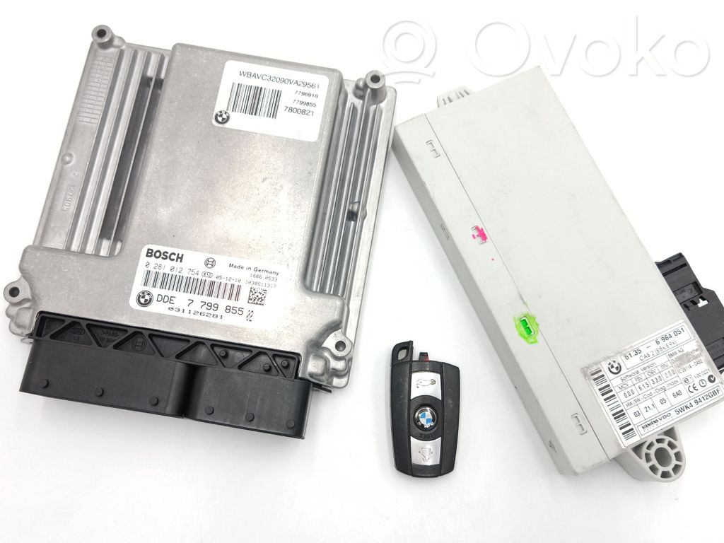 Engine ECU kit and lock set   7799855,61356964051,6964051,0281012754,13617799855