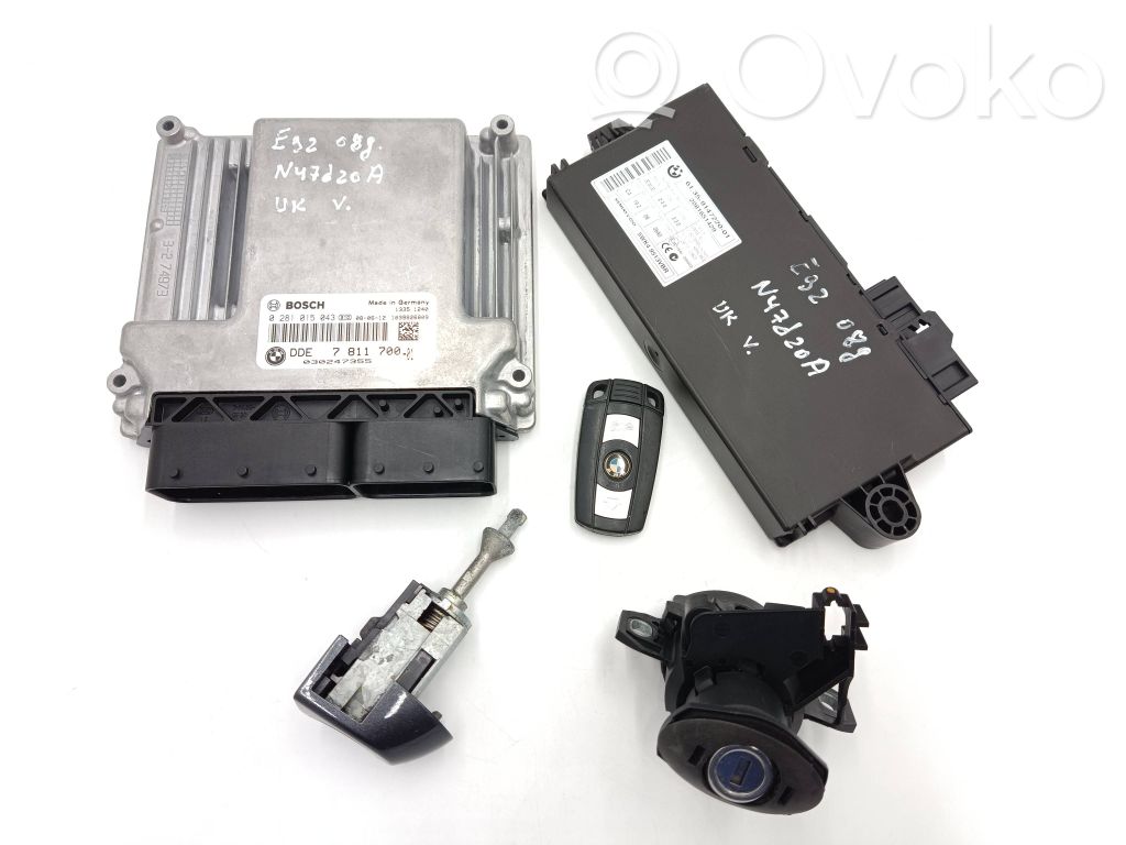 BMW 3 E92 E93 Kit cu ECU motor și set închidere uși 