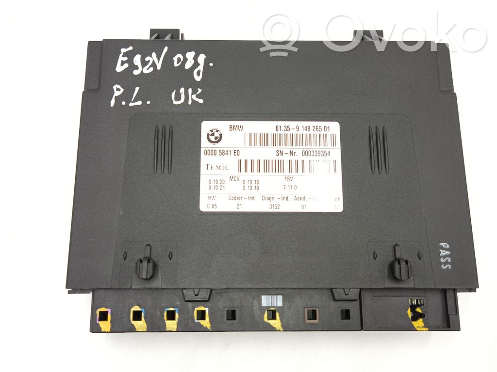 BMW 3 E92 E93 Seat control module 