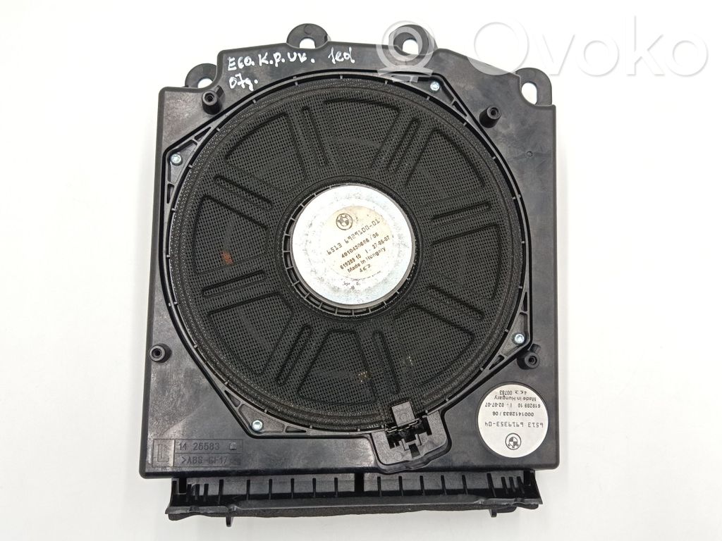 Subwoofer speaker   65136919353,6929100,65136929100,6919353
