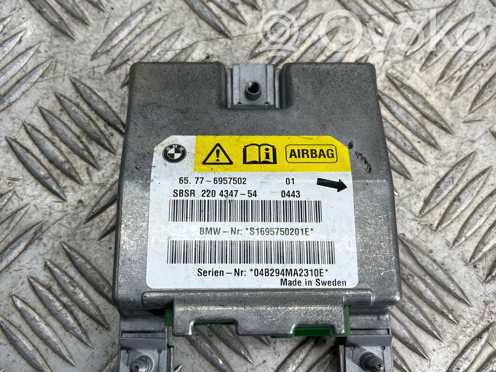 Centralina/modulo airbag   6957502,220434754,04B294MA2310E,S1695750201E