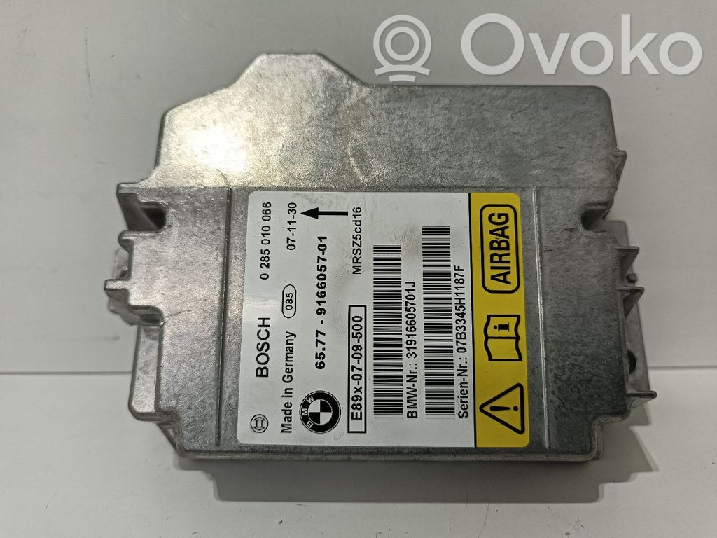 Airbag control unit/module   65779184432,0285010066,31916605701J,65779166057