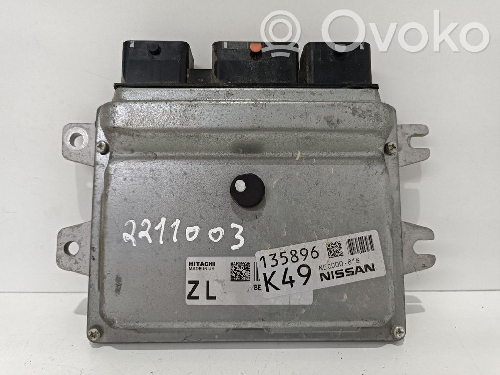 Блок управления двигателя   135896,NEC000
