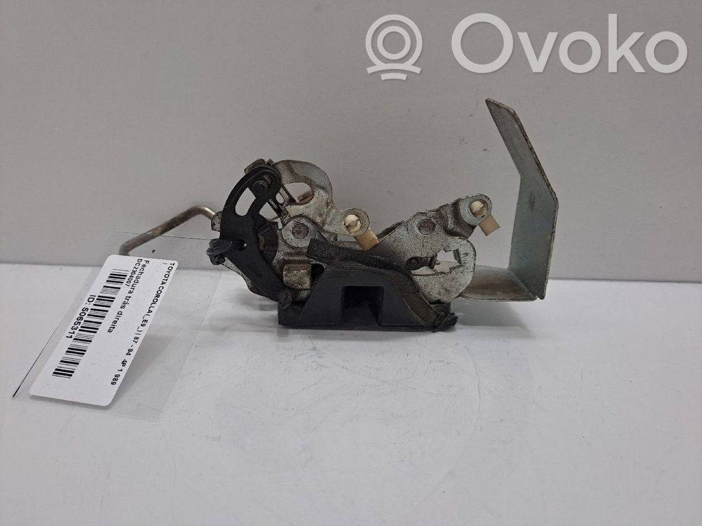 Rear door lock