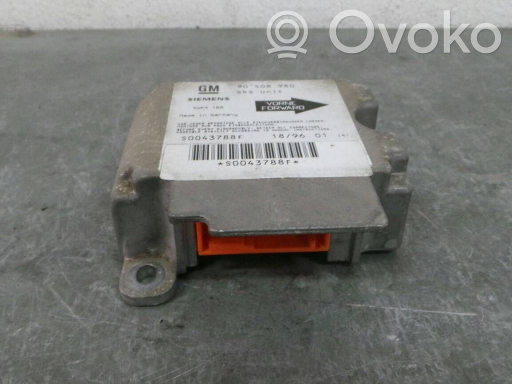 Opel Vectra B Unidad de control/módulo del Airbag 