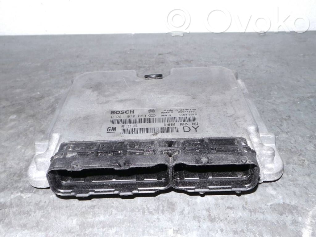 Opel Astra G Unidad de control/módulo del motor 