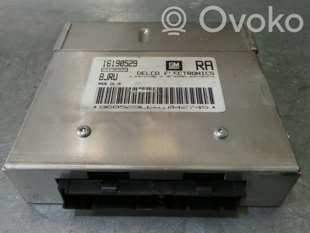 Unidad de control/módulo del motor   16190529,1609051,BJRU