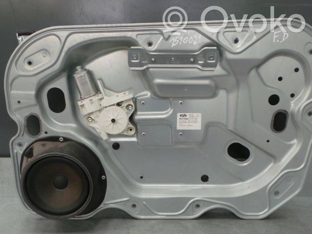Ford Focus C-MAX Priekinis el. lango pakėlimo mechanizmas be varikliuko 