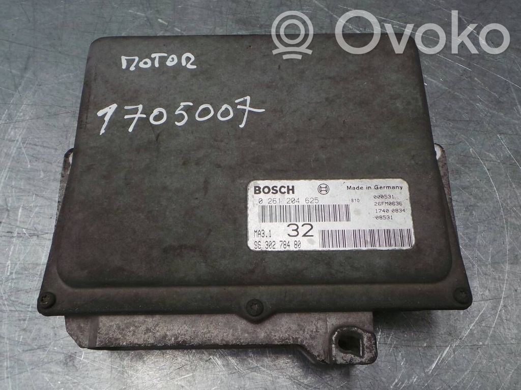 Peugeot 106 Variklio valdymo blokas 
