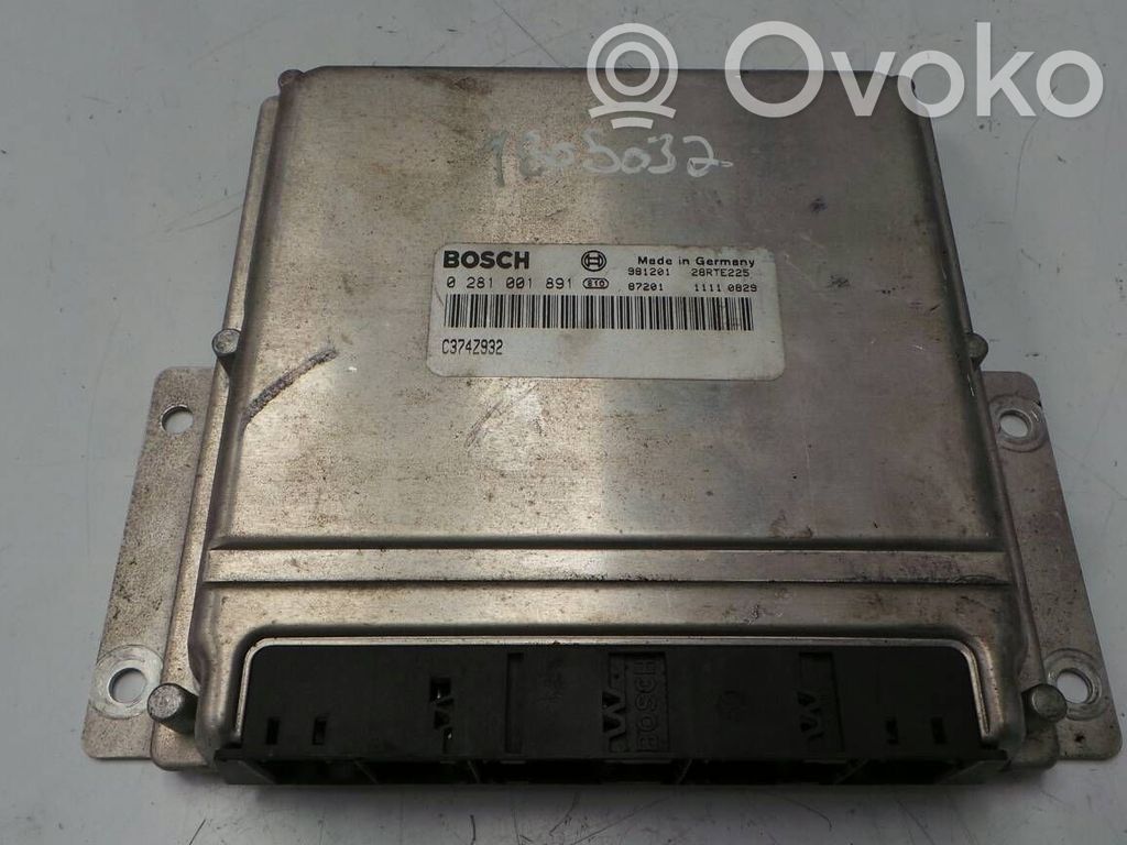Engine control unit/module   0281001891,1805032,C374Z932