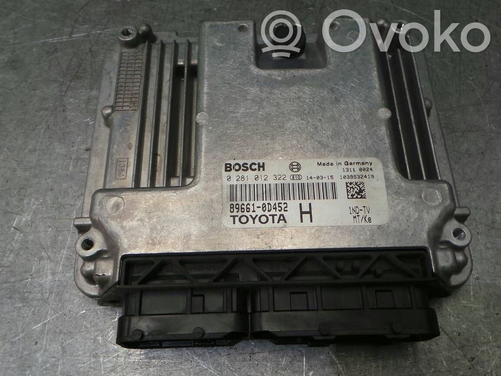Toyota Yaris Centralina/modulo del motore 