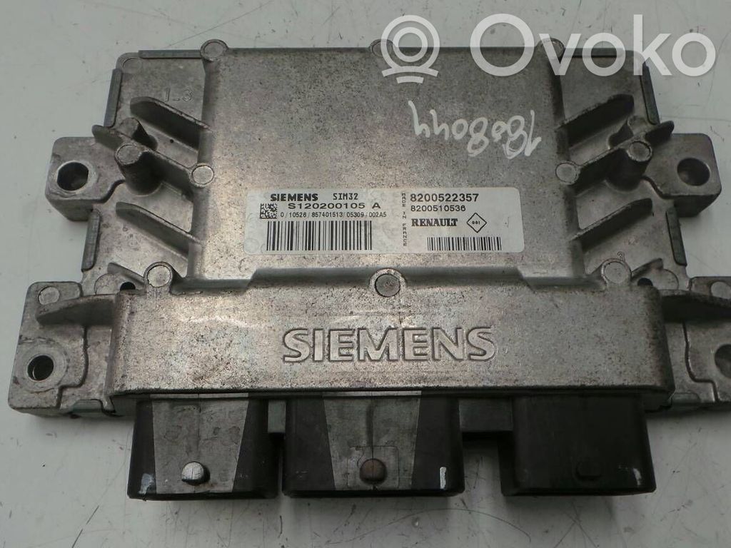 Motorsteuergerät/-modul   8200522357,1808044,8200510536,S120200105A