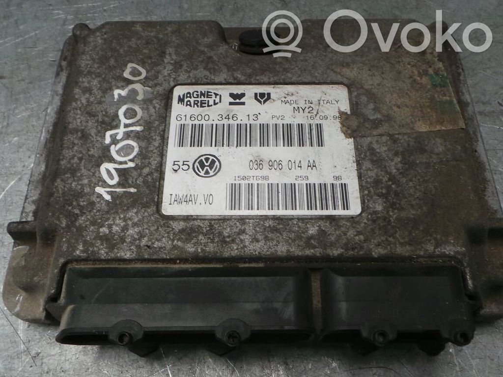 Engine control unit/module   036906014AA,1907030,6160034613,IAW4AVV0