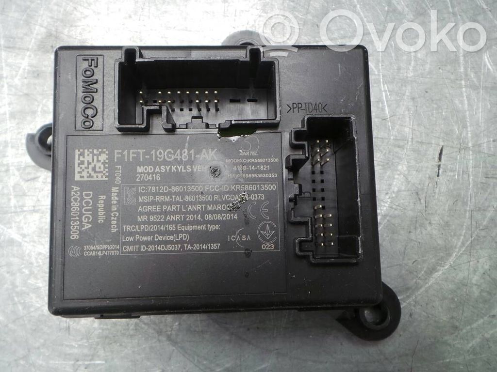 Otras unidades de control/módulos   F1FT19G481AK,1702053