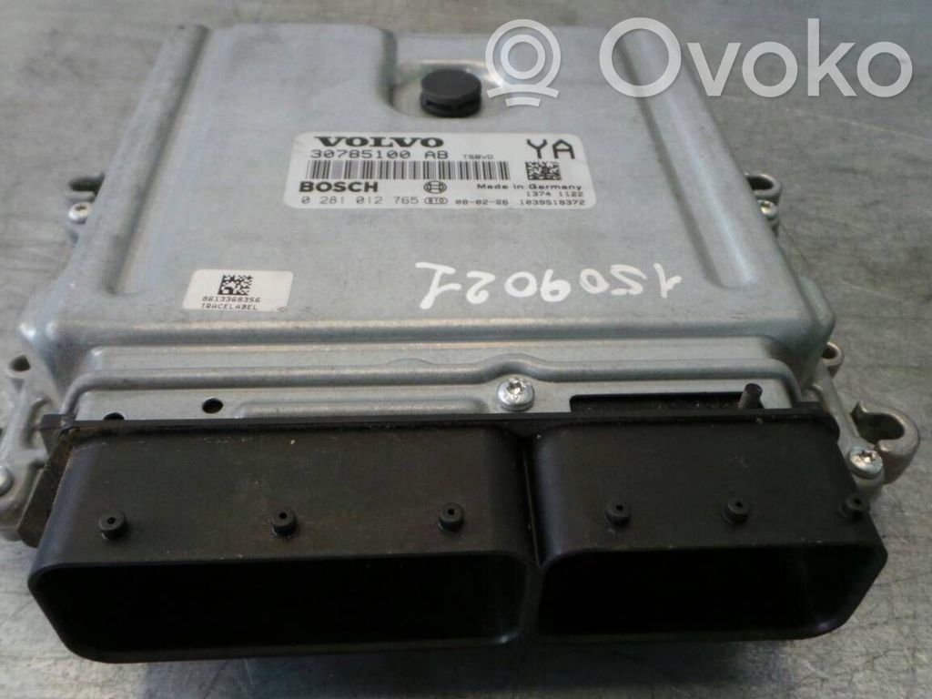 Engine control unit/module   30785100,0281012765,1509021,AB,T5BVD