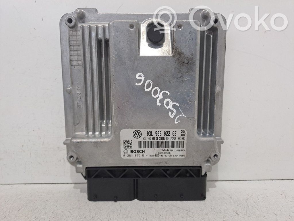 Motorsteuergerät/-modul   03L906022GE,0281015614