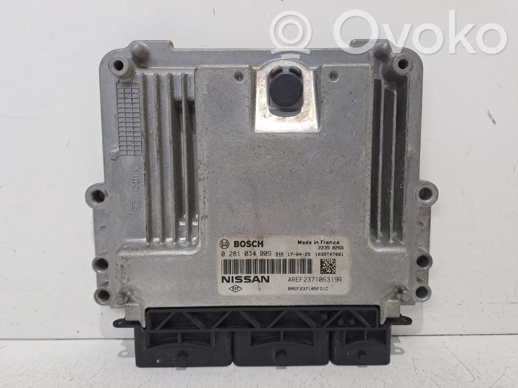 Engine control unit/module   AREF237106319R,0281034009