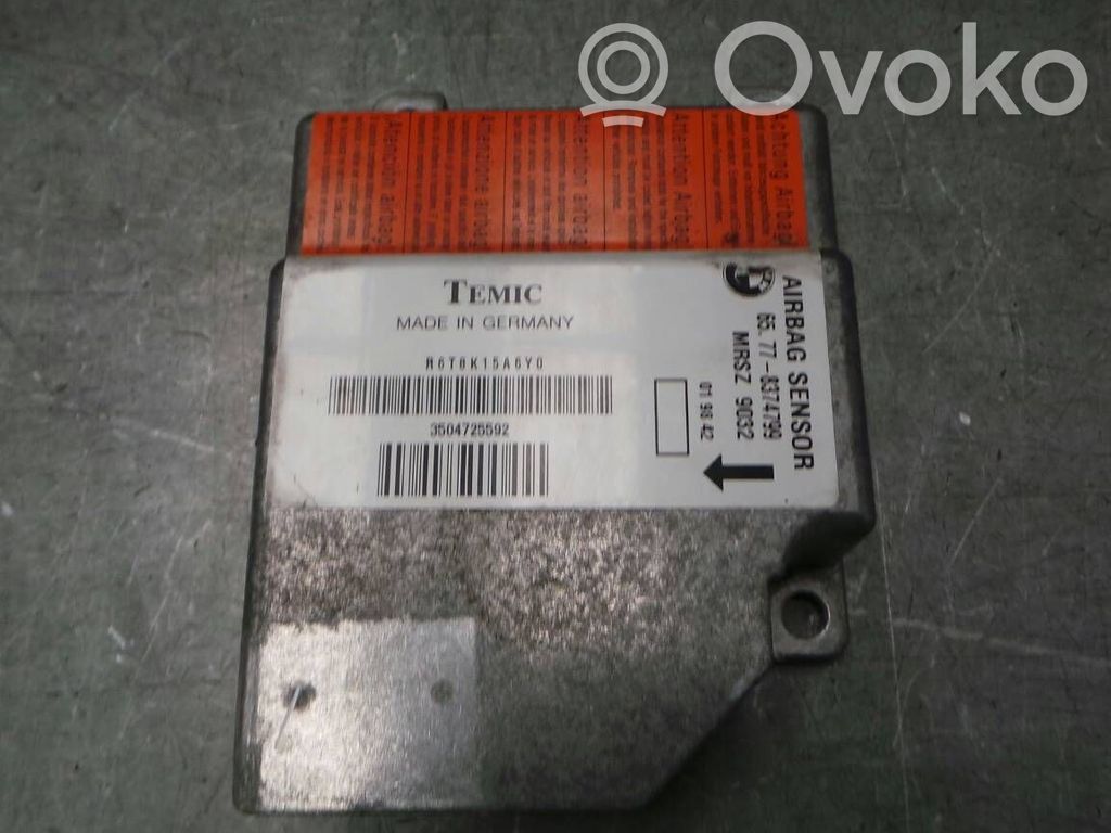 BMW 3 E36 Airbagsteuergerät 
