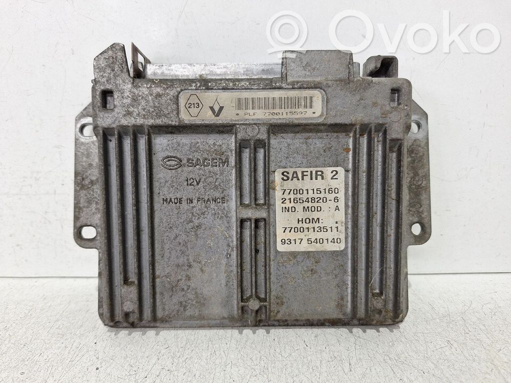 Renault Clio II Engine control unit/module 