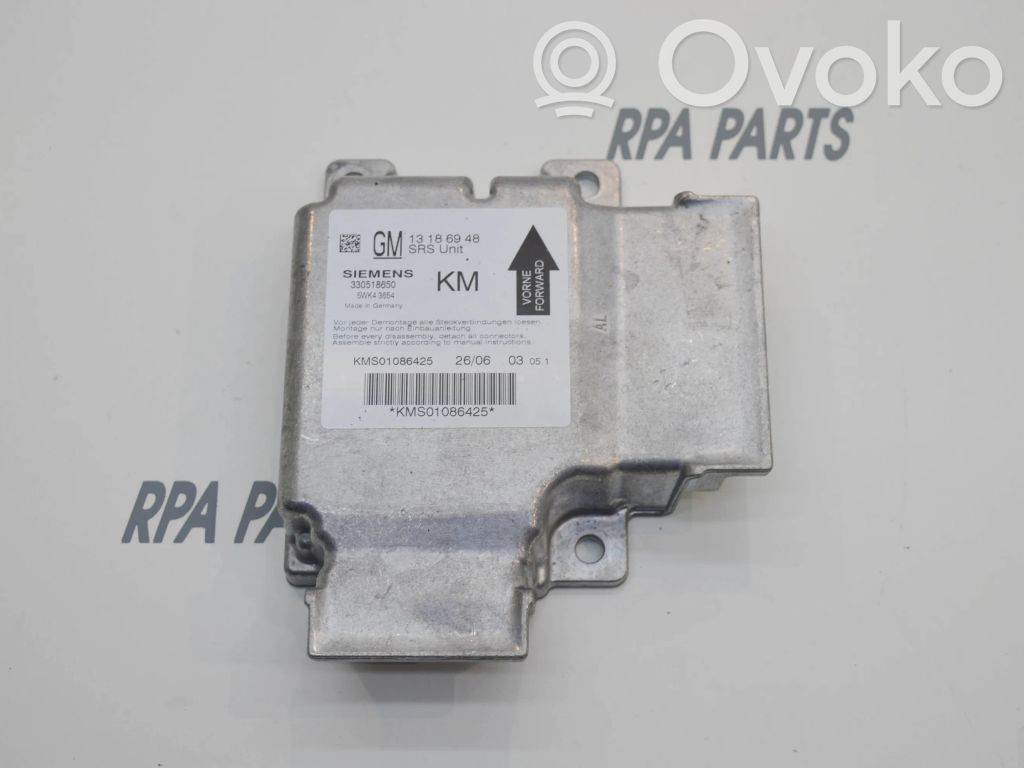 Opel Vectra C Airbag control unit/module 