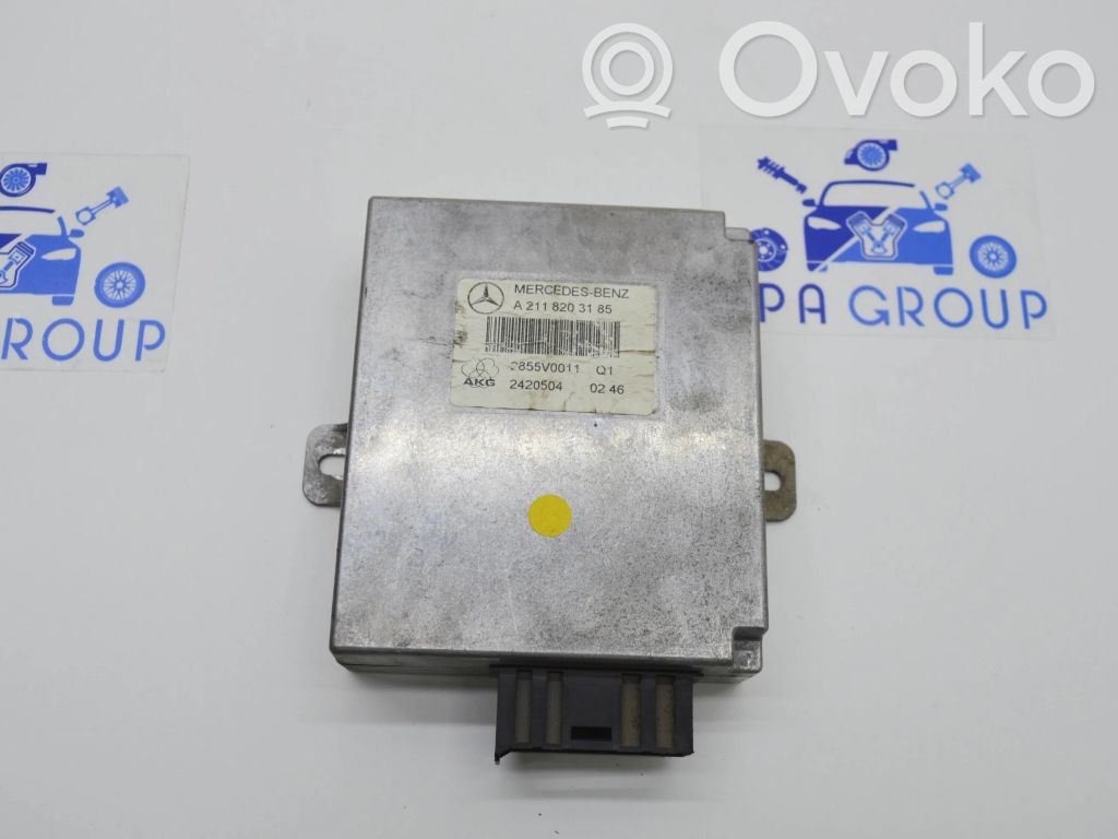 Mercedes-Benz E W211 Other control units/modules 